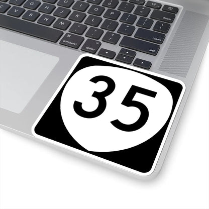 OR 35 (Oregon) (Road Sign) STICKER Vinyl Kiss-Cut Decal - The Sticker Space