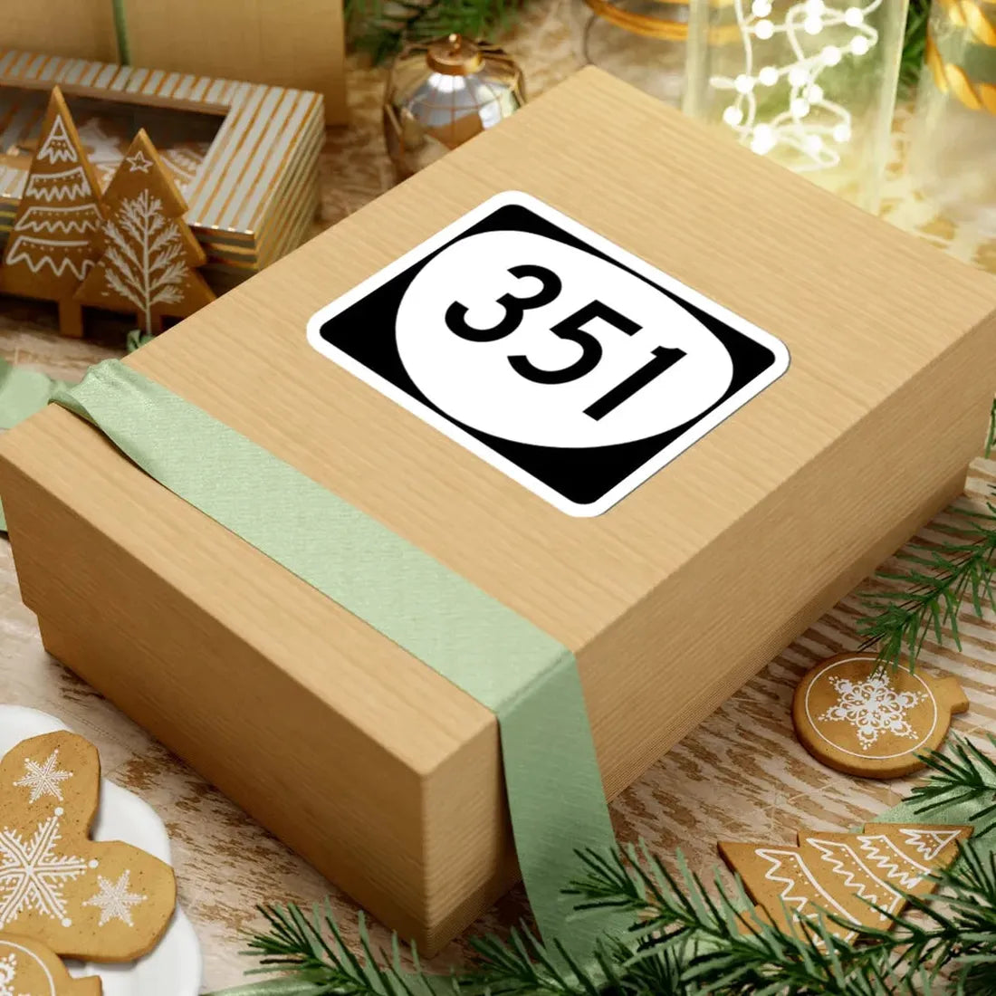 OR 351 (Oregon) (Road Sign) STICKER Vinyl Kiss-Cut Decal - The Sticker Space