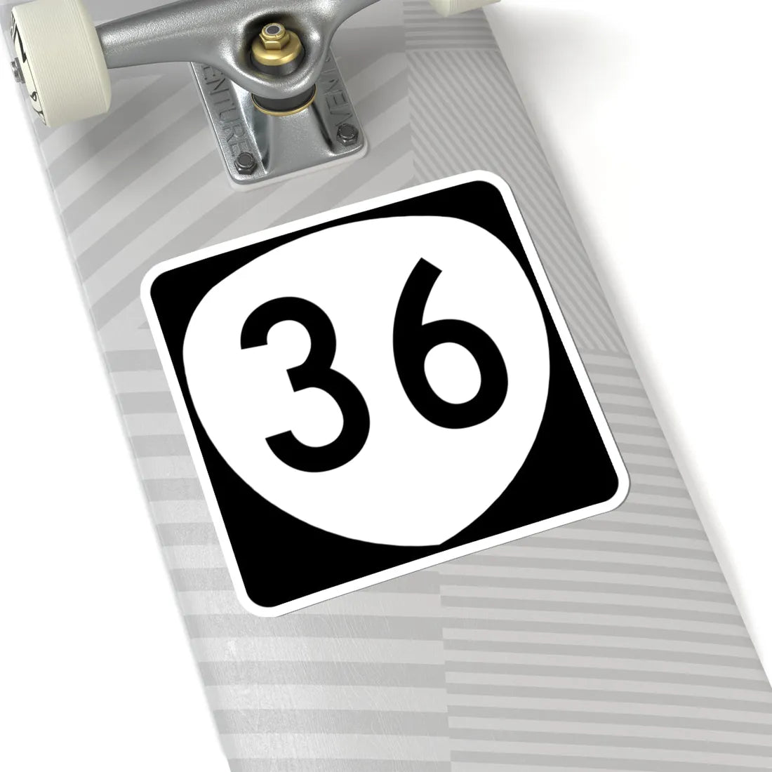 OR 36 (Oregon) (Road Sign) STICKER Vinyl Kiss-Cut Decal - The Sticker Space