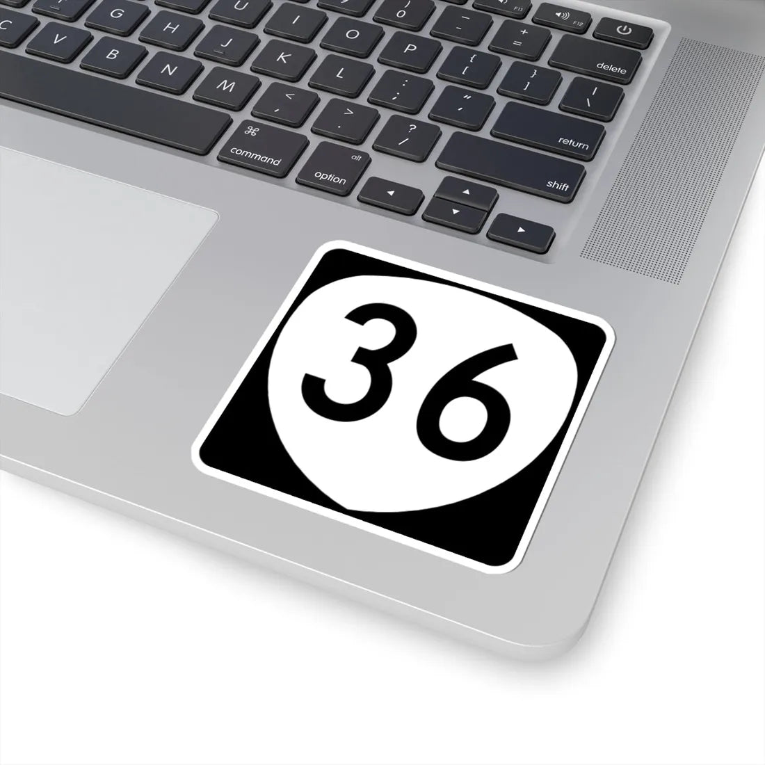 OR 36 (Oregon) (Road Sign) STICKER Vinyl Kiss-Cut Decal - The Sticker Space