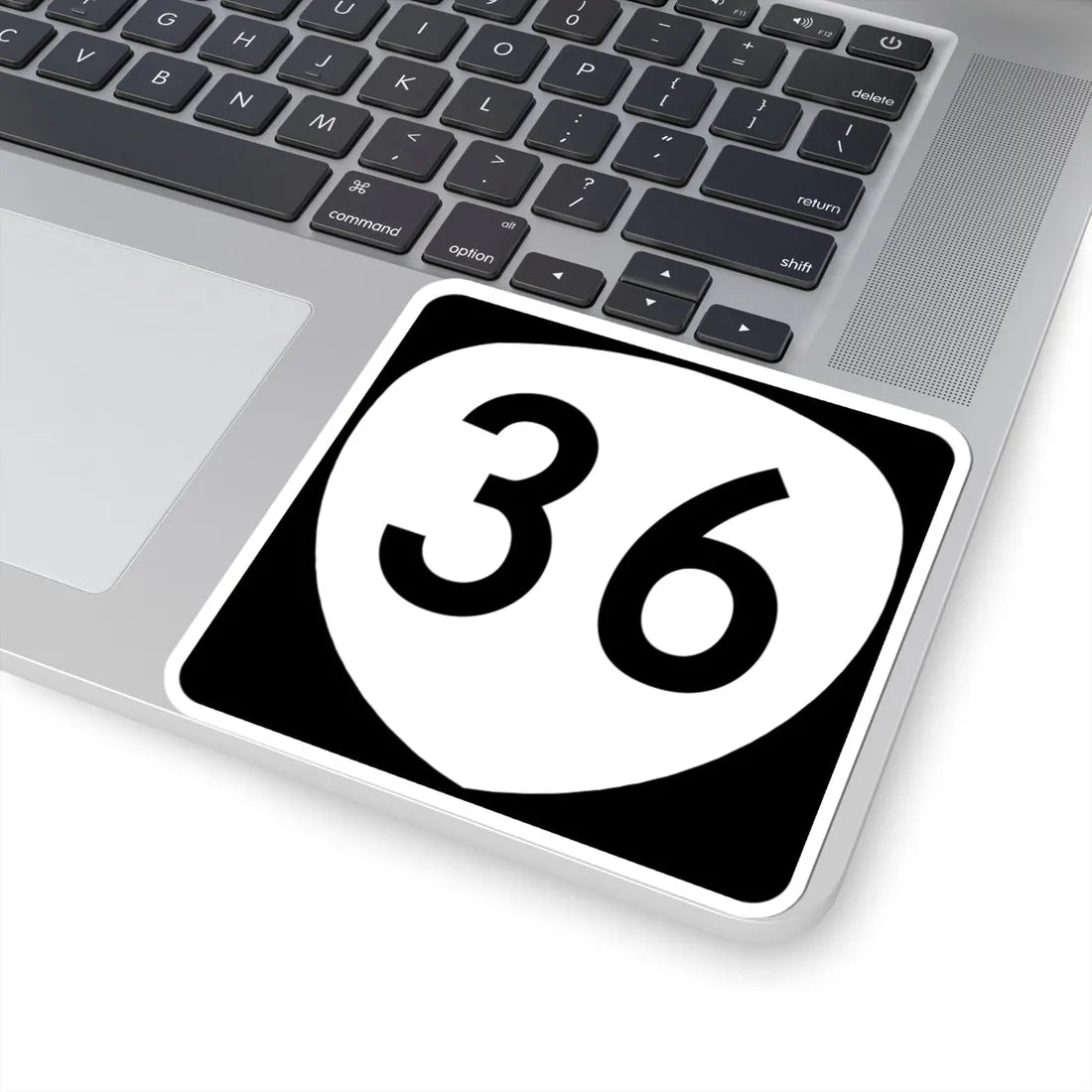 OR 36 (Oregon) (Road Sign) STICKER Vinyl Kiss-Cut Decal - The Sticker Space