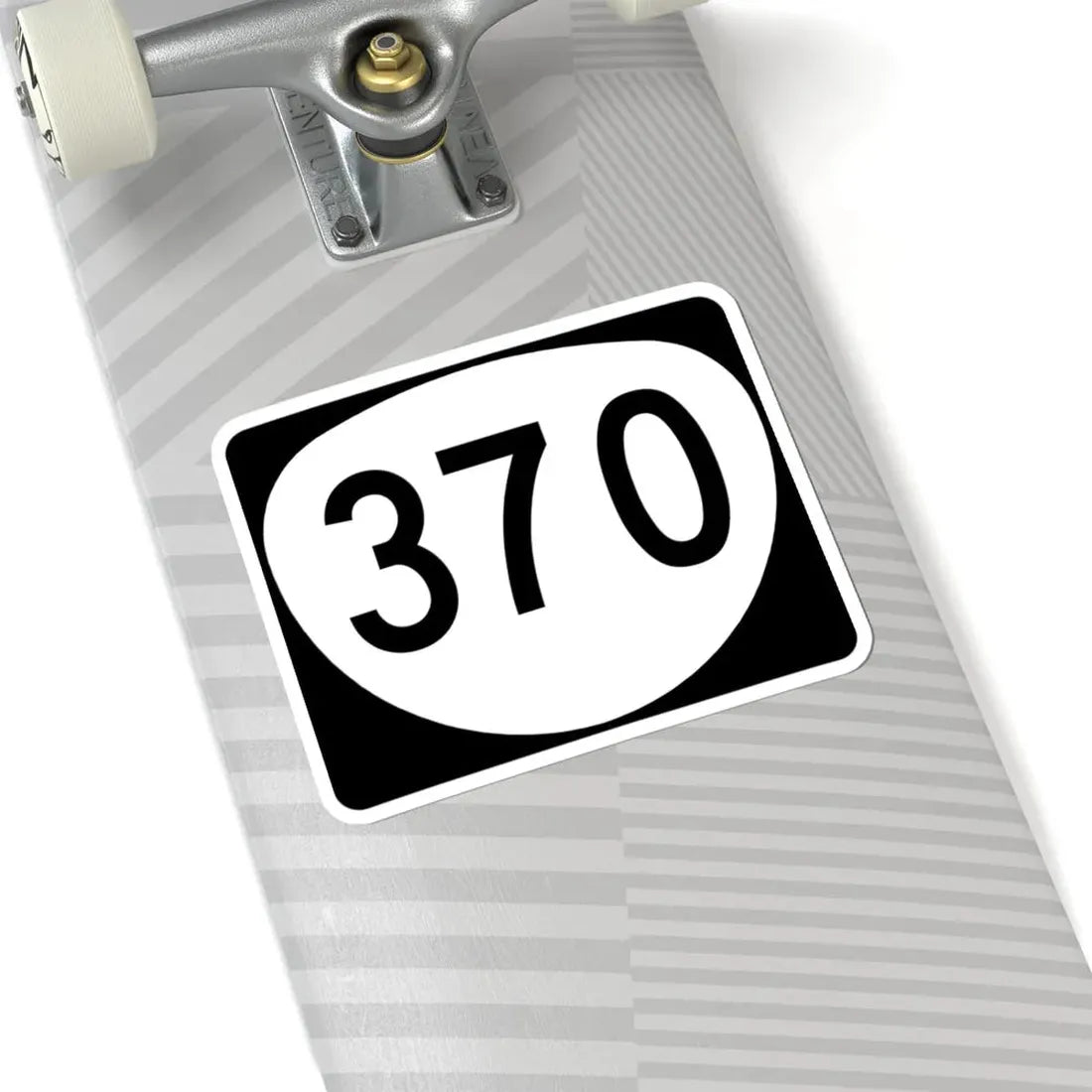 OR 370 (Oregon) (Road Sign) STICKER Vinyl Kiss-Cut Decal - The Sticker Space