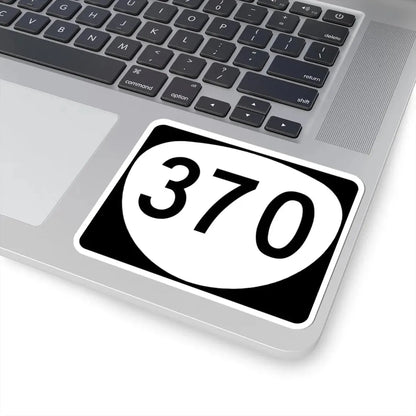 OR 370 (Oregon) (Road Sign) STICKER Vinyl Kiss-Cut Decal - The Sticker Space