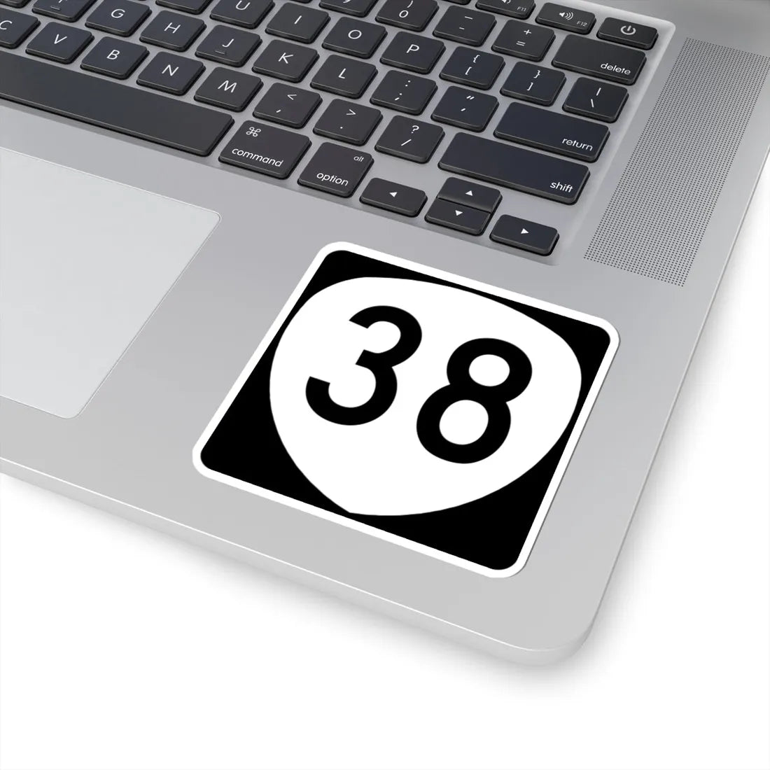 OR 38 (Oregon) (Road Sign) STICKER Vinyl Kiss-Cut Decal - The Sticker Space