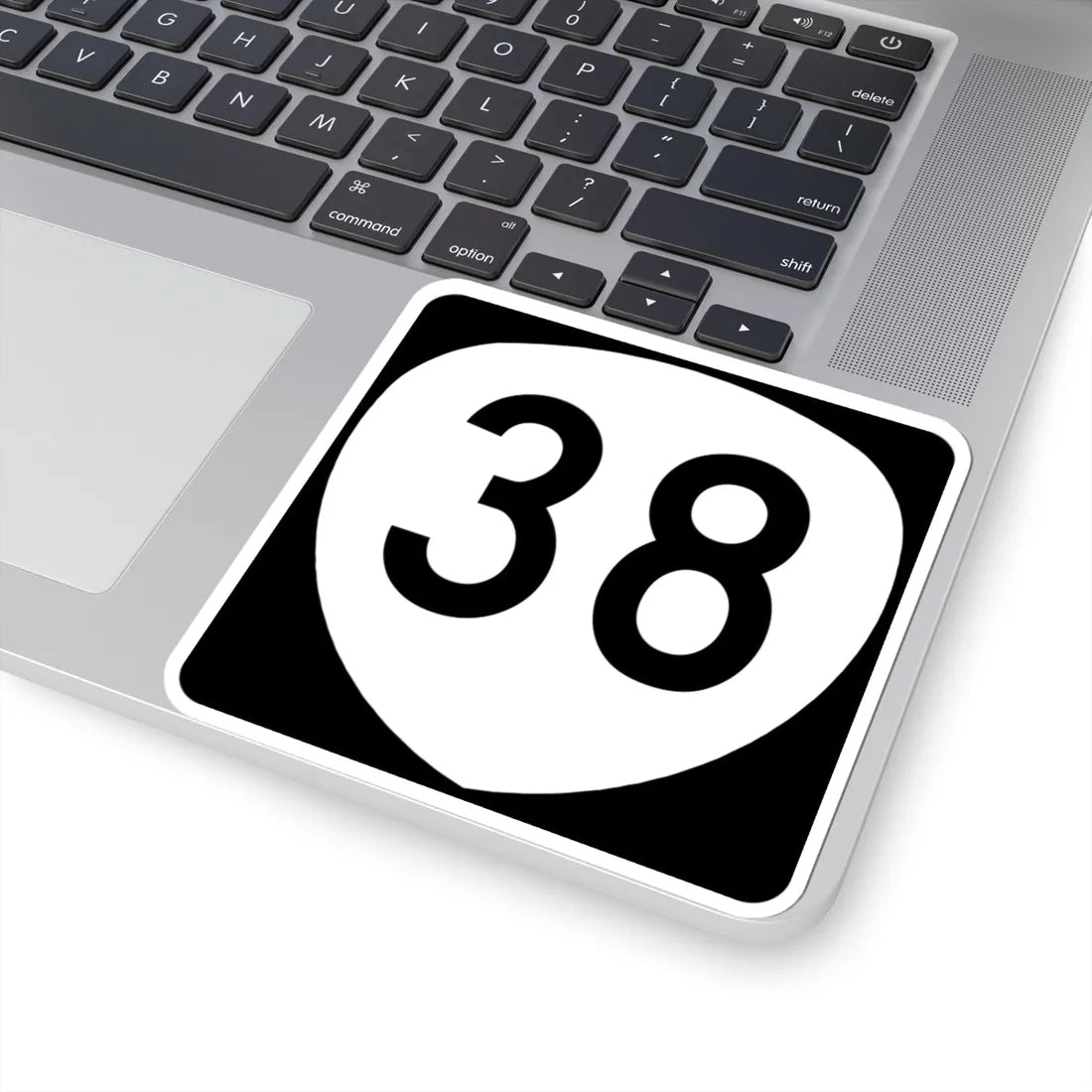 OR 38 (Oregon) (Road Sign) STICKER Vinyl Kiss-Cut Decal - The Sticker Space