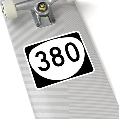 OR 380 (Oregon) (Road Sign) STICKER Vinyl Kiss-Cut Decal - The Sticker Space