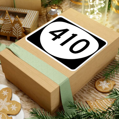 OR 410 (Oregon) (Road Sign) STICKER Vinyl Kiss-Cut Decal - The Sticker Space