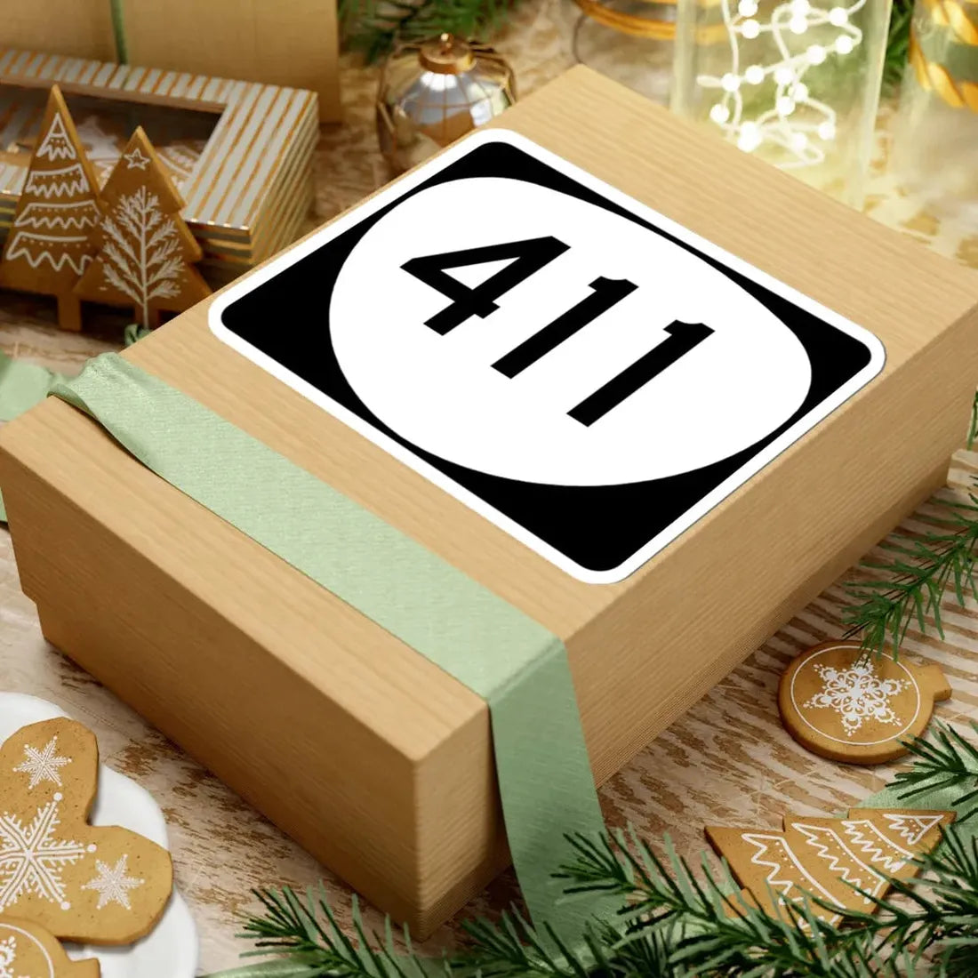 OR 411 (Oregon) (Road Sign) STICKER Vinyl Kiss-Cut Decal - The Sticker Space