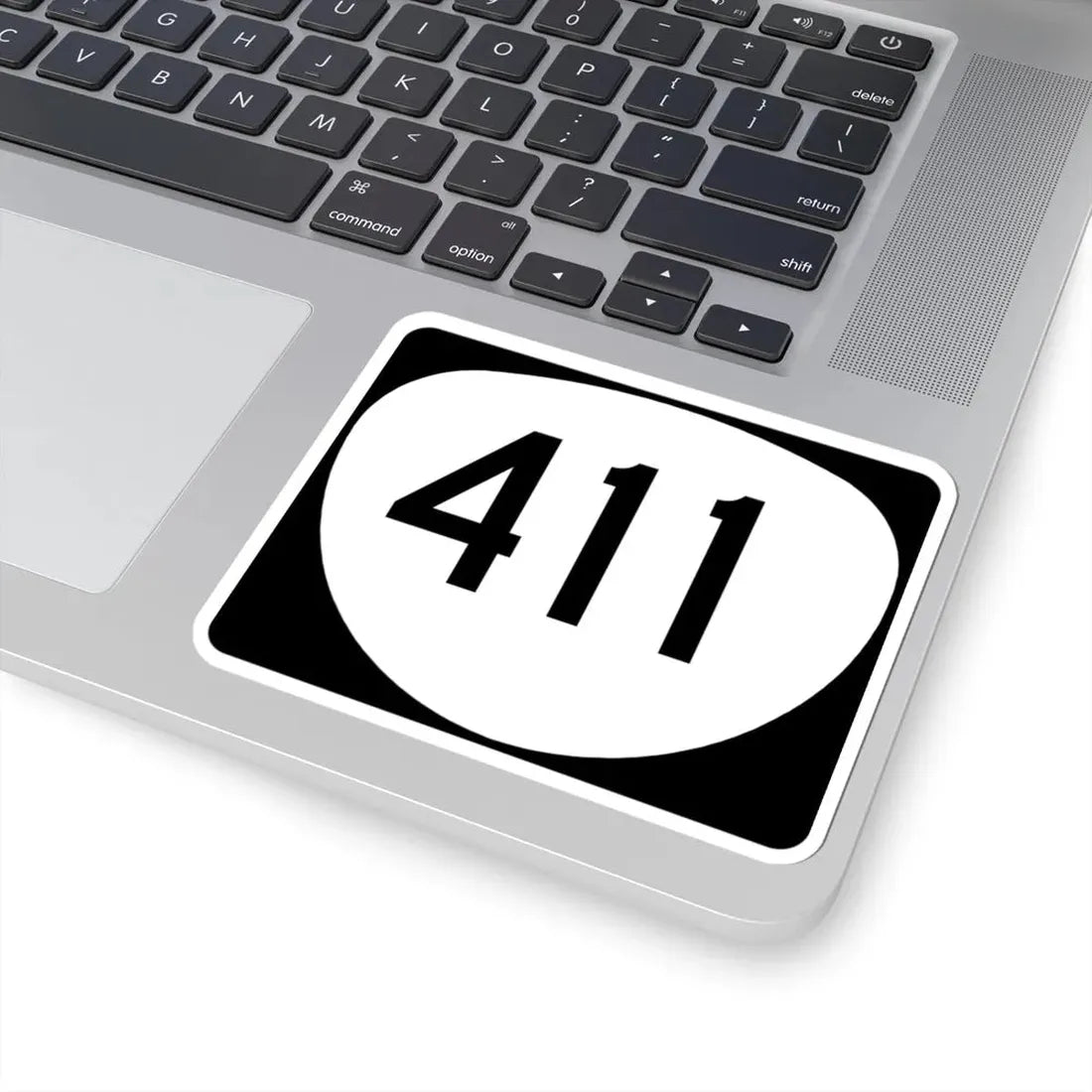 OR 411 (Oregon) (Road Sign) STICKER Vinyl Kiss-Cut Decal - The Sticker Space