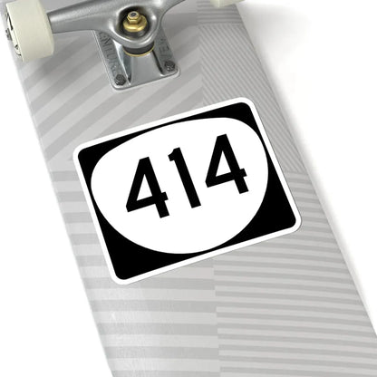 OR 414 (Oregon) (Road Sign) STICKER Vinyl Kiss-Cut Decal - The Sticker Space