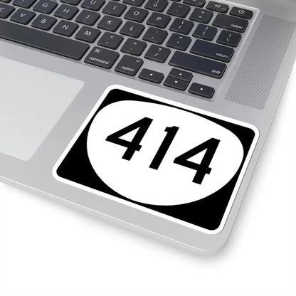 OR 414 (Oregon) (Road Sign) STICKER Vinyl Kiss-Cut Decal - The Sticker Space