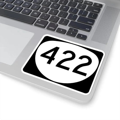 OR 422 (Oregon) (Road Sign) STICKER Vinyl Kiss-Cut Decal - The Sticker Space