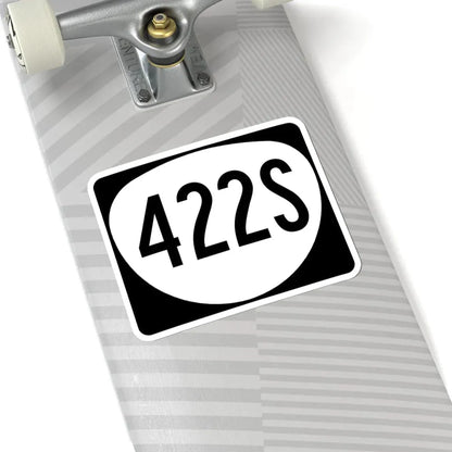 OR 422S (Oregon) (Road Sign) STICKER Vinyl Kiss-Cut Decal - The Sticker Space