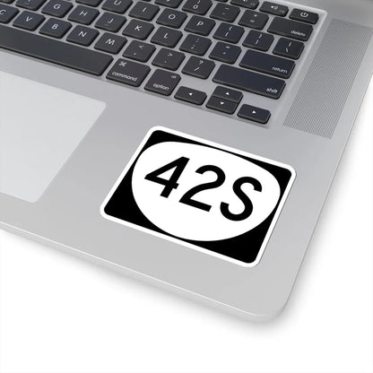 OR 42S (Oregon) (Road Sign) STICKER Vinyl Kiss-Cut Decal - The Sticker Space