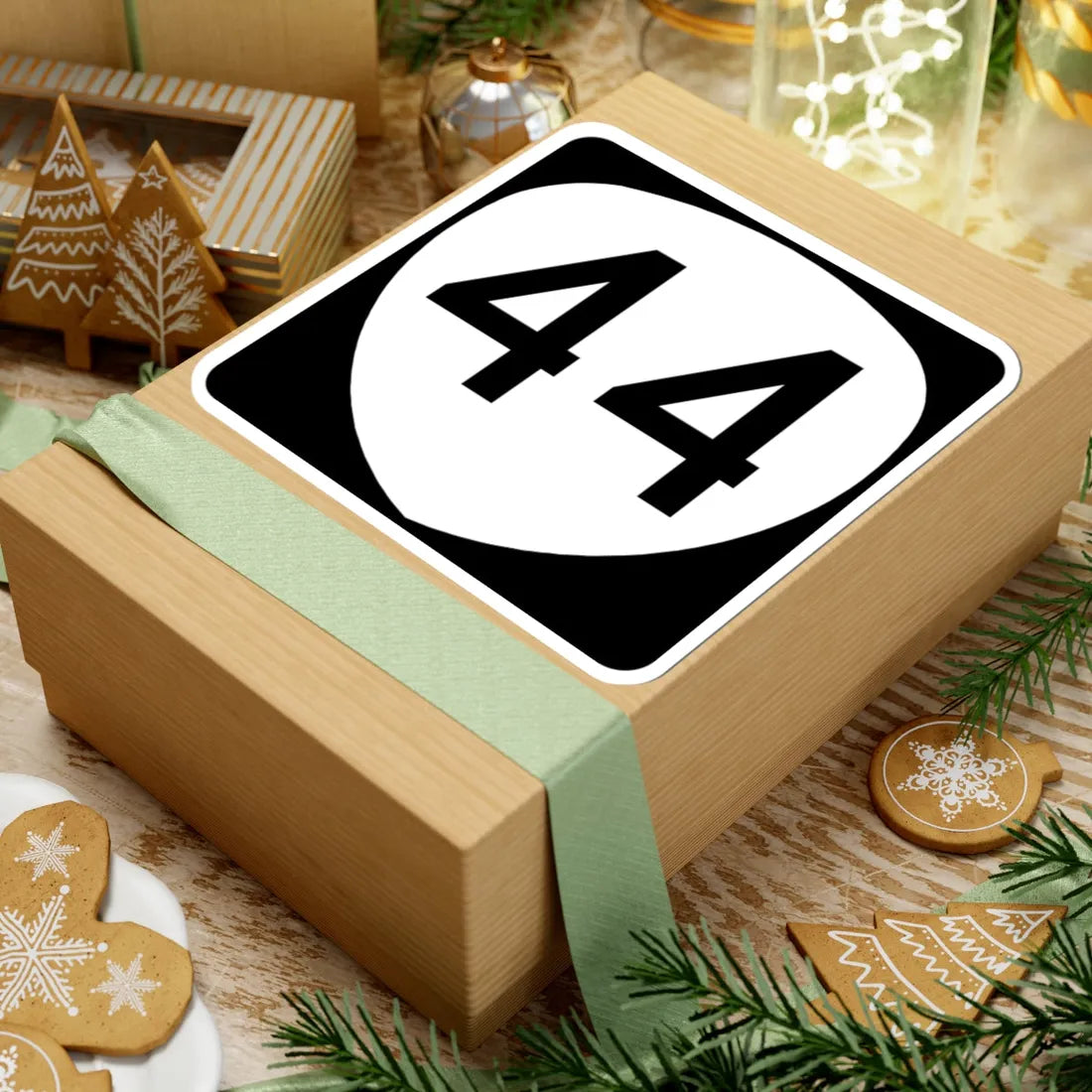 OR 44 (Oregon) (Road Sign) STICKER Vinyl Kiss-Cut Decal - The Sticker Space