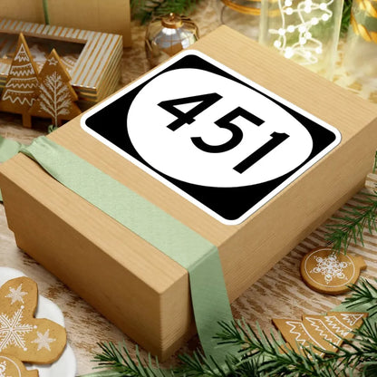 OR 451 (Oregon) (Road Sign) STICKER Vinyl Kiss-Cut Decal - The Sticker Space