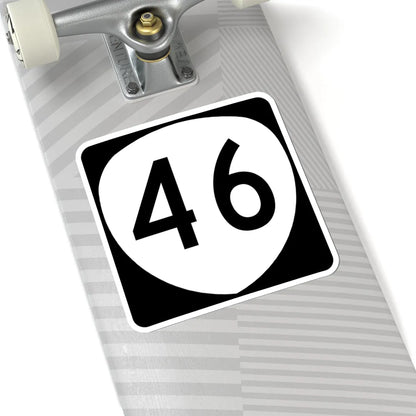 OR 46 (Oregon) (Road Sign) STICKER Vinyl Kiss-Cut Decal - The Sticker Space