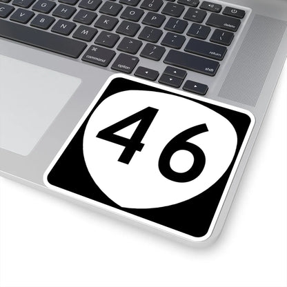 OR 46 (Oregon) (Road Sign) STICKER Vinyl Kiss-Cut Decal - The Sticker Space