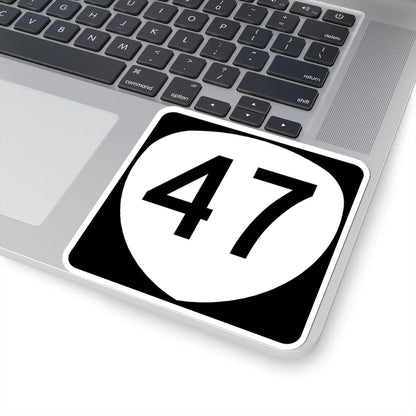 OR 47 (Oregon) (Road Sign) STICKER Vinyl Kiss-Cut Decal - The Sticker Space