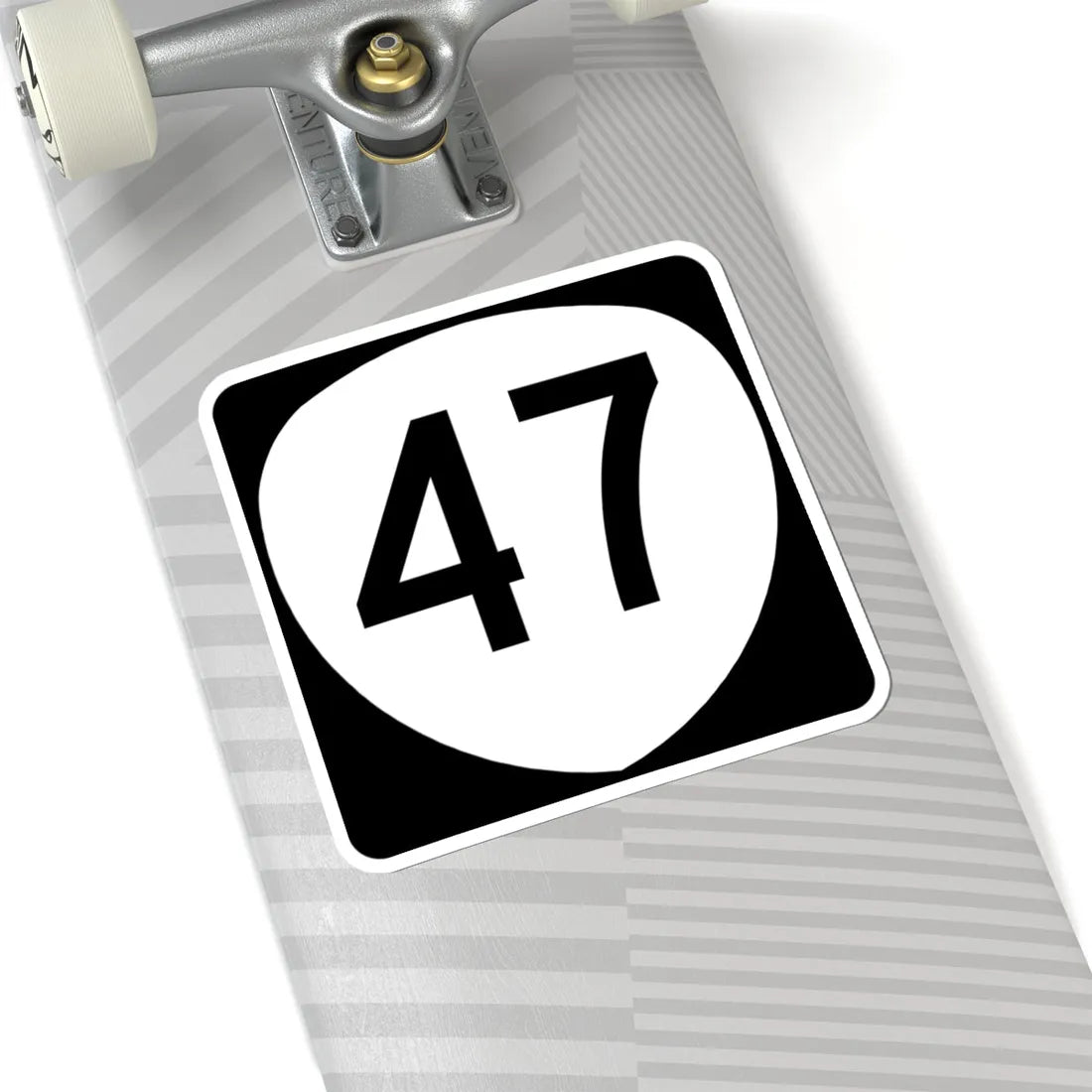 OR 47 (Oregon) (Road Sign) STICKER Vinyl Kiss-Cut Decal - The Sticker Space