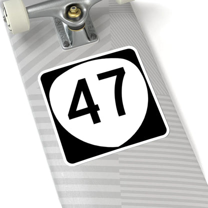 OR 47 (Oregon) (Road Sign) STICKER Vinyl Kiss-Cut Decal - The Sticker Space