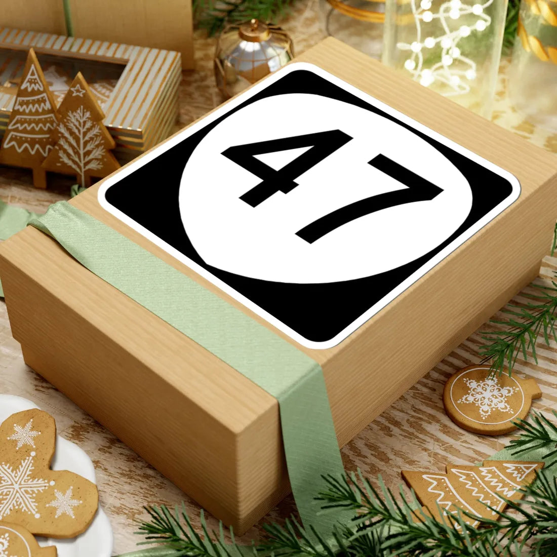 OR 47 (Oregon) (Road Sign) STICKER Vinyl Kiss-Cut Decal - The Sticker Space