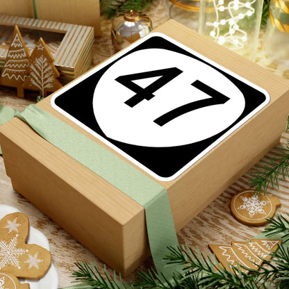 OR 47 (Oregon) (Road Sign) STICKER Vinyl Kiss-Cut Decal - The Sticker Space