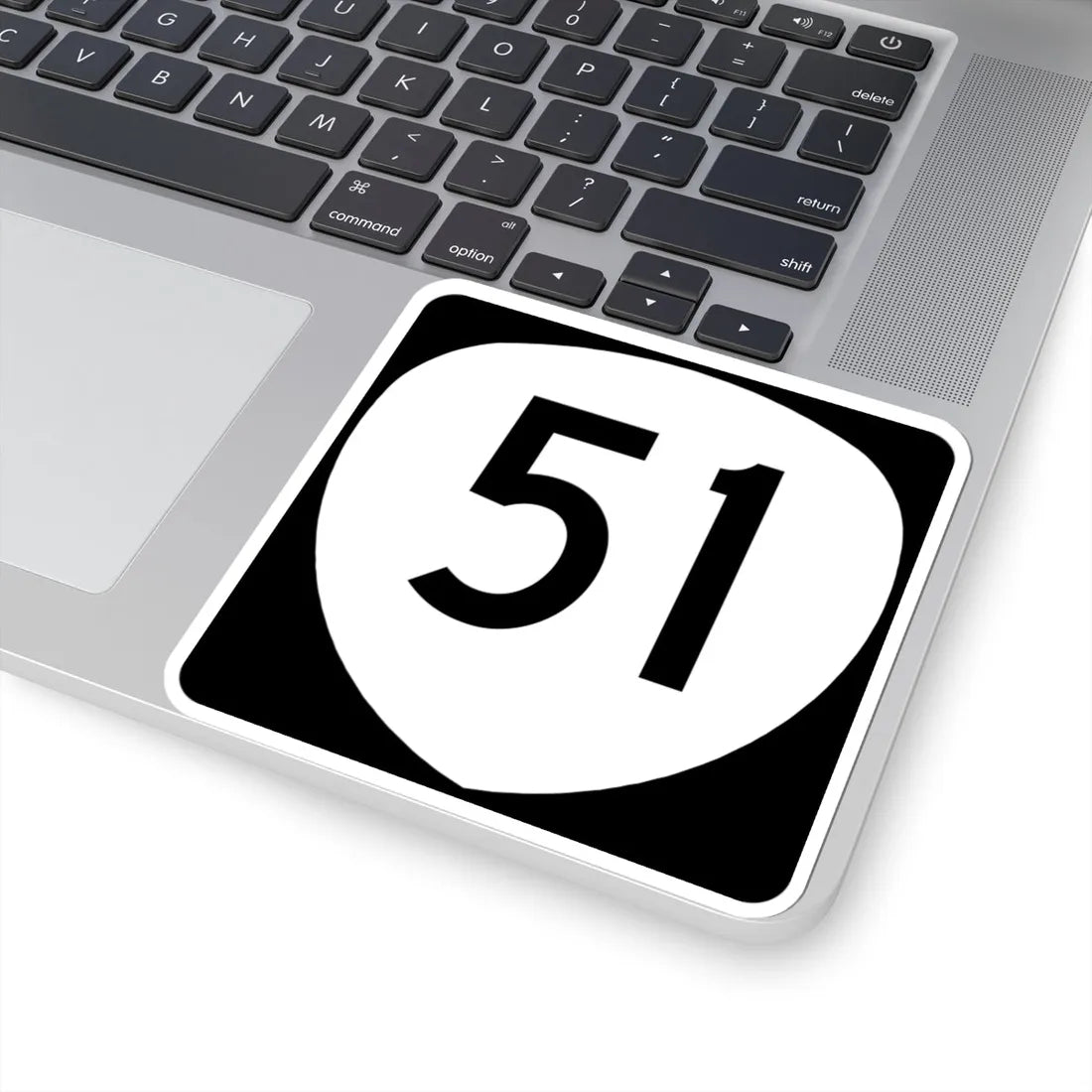 OR 51 (Oregon) (Road Sign) STICKER Vinyl Kiss-Cut Decal - The Sticker Space