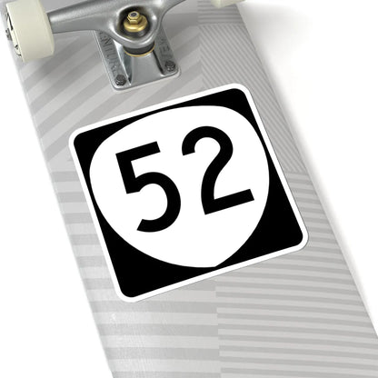 OR 52 (Oregon) (Road Sign) STICKER Vinyl Kiss-Cut Decal - The Sticker Space