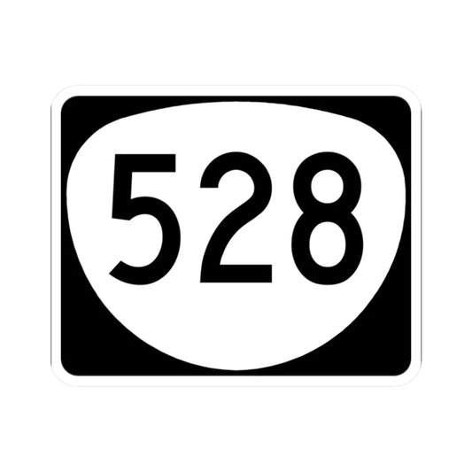 OR 528 (Oregon) (Road Sign) STICKER Vinyl Kiss-Cut Decal 2 Inch White - The Sticker Space