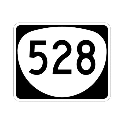 OR 528 (Oregon) (Road Sign) STICKER Vinyl Kiss-Cut Decal 6 Inch White - The Sticker Space