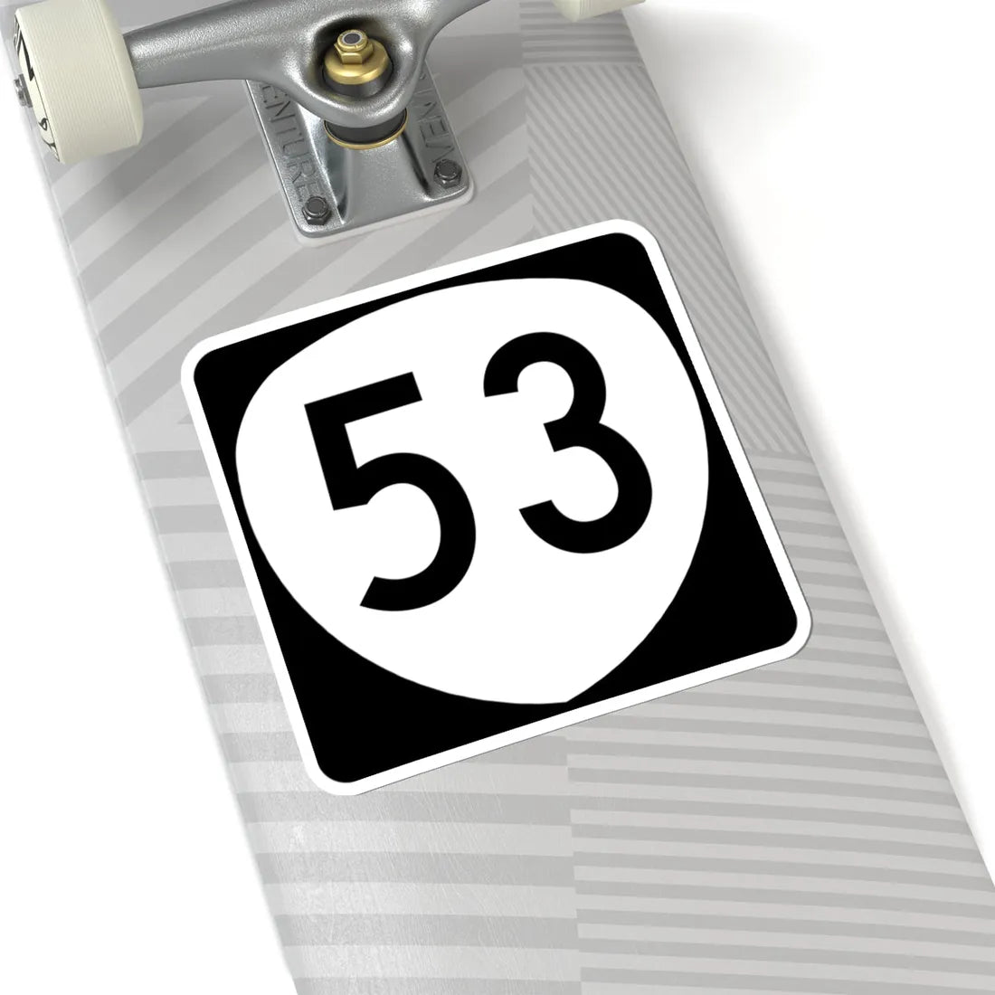 OR 53 (Oregon) (Road Sign) STICKER Vinyl Kiss-Cut Decal - The Sticker Space