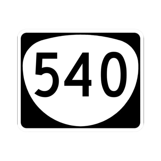 OR 540 (Oregon) (Road Sign) STICKER Vinyl Kiss-Cut Decal 2 Inch White - The Sticker Space