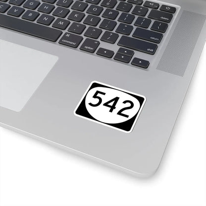 OR 542 (Oregon) (Road Sign) STICKER Vinyl Kiss-Cut Decal - The Sticker Space
