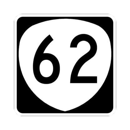 OR 62 (Oregon) (Road Sign) STICKER Vinyl Kiss-Cut Decal 2 Inch White - The Sticker Space