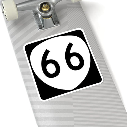 OR 66 (Oregon) (Road Sign) STICKER Vinyl Kiss-Cut Decal - The Sticker Space