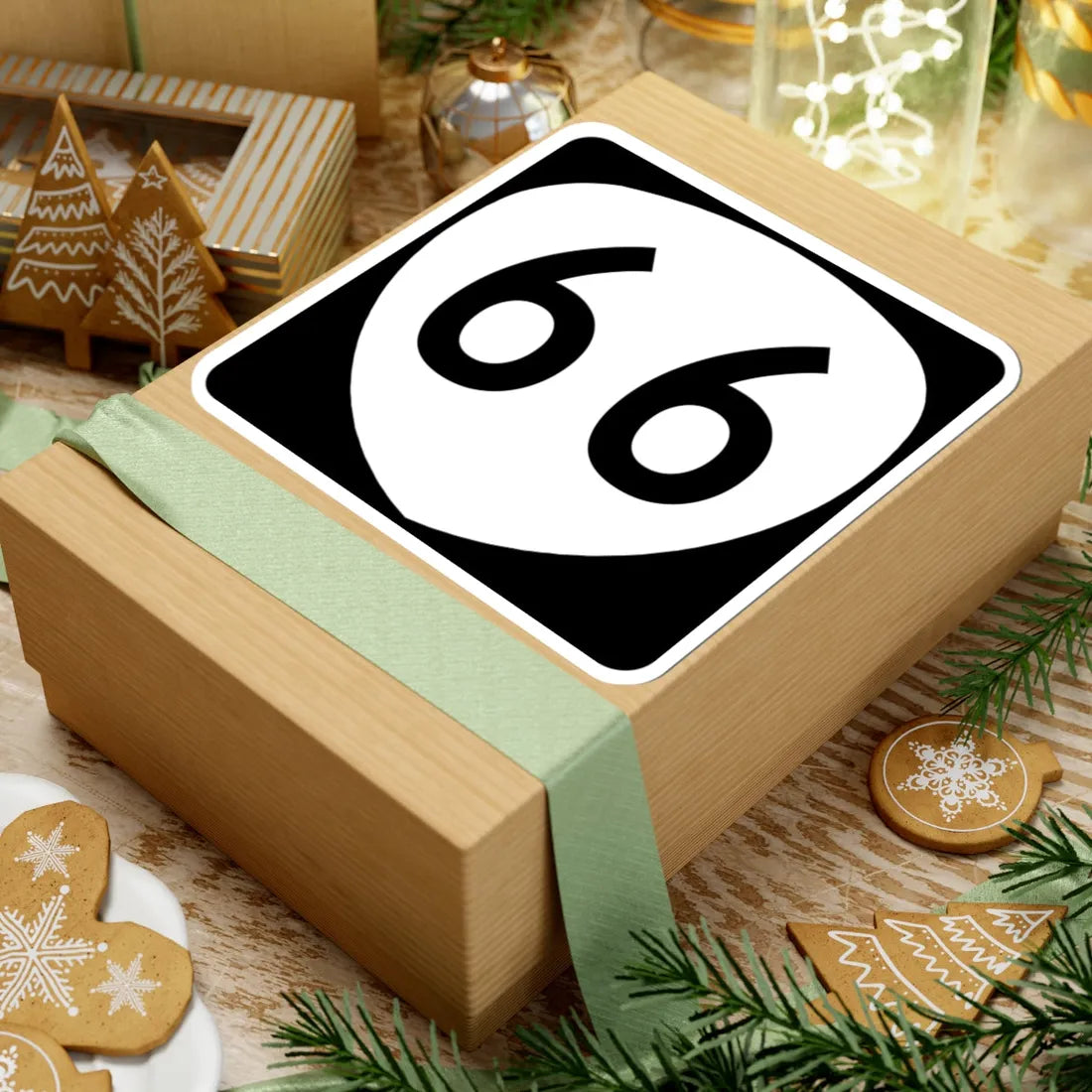 OR 66 (Oregon) (Road Sign) STICKER Vinyl Kiss-Cut Decal - The Sticker Space