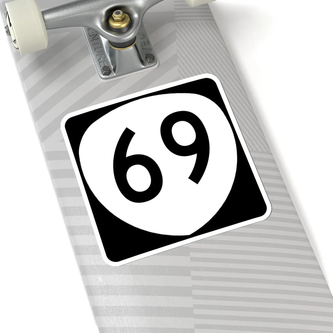 OR 69 (Oregon) (Road Sign) STICKER Vinyl Kiss-Cut Decal - The Sticker Space