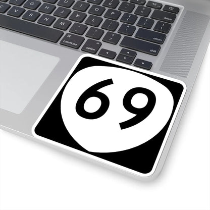 OR 69 (Oregon) (Road Sign) STICKER Vinyl Kiss-Cut Decal - The Sticker Space