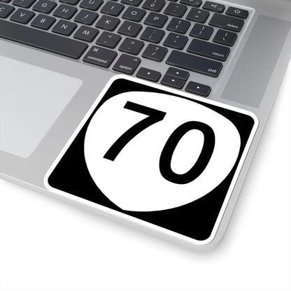 OR 70 (Oregon) (Road Sign) STICKER Vinyl Kiss-Cut Decal - The Sticker Space
