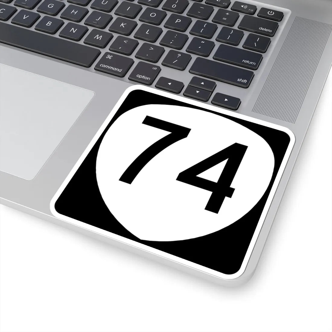 OR 74 (Oregon) (Road Sign) STICKER Vinyl Kiss-Cut Decal - The Sticker Space