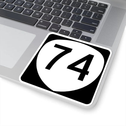 OR 74 (Oregon) (Road Sign) STICKER Vinyl Kiss-Cut Decal - The Sticker Space
