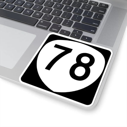 OR 78 (Oregon) (Road Sign) STICKER Vinyl Kiss-Cut Decal - The Sticker Space