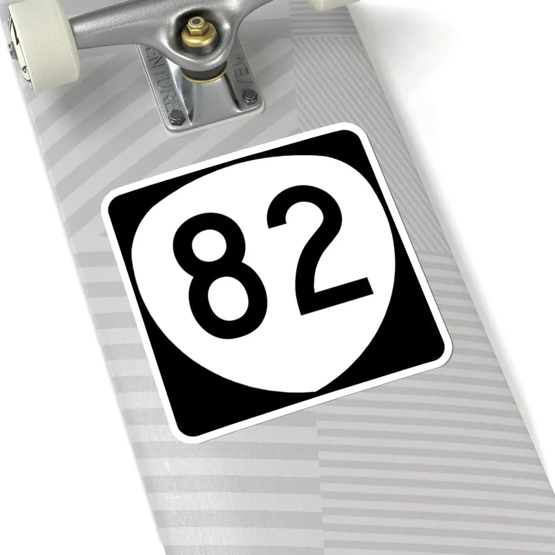 OR 82 (Oregon) (Road Sign) STICKER Vinyl Kiss-Cut Decal - The Sticker Space