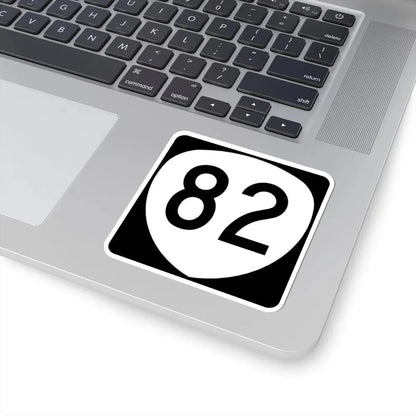 OR 82 (Oregon) (Road Sign) STICKER Vinyl Kiss-Cut Decal - The Sticker Space