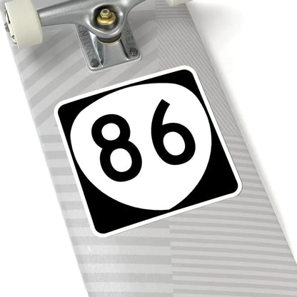 OR 86 (Oregon) (Road Sign) STICKER Vinyl Kiss-Cut Decal - The Sticker Space
