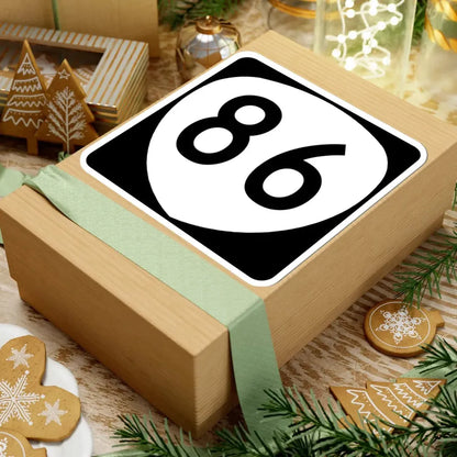 OR 86 (Oregon) (Road Sign) STICKER Vinyl Kiss-Cut Decal - The Sticker Space