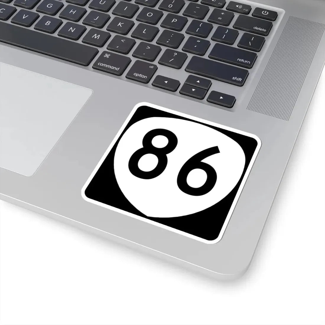 OR 86 (Oregon) (Road Sign) STICKER Vinyl Kiss-Cut Decal - The Sticker Space