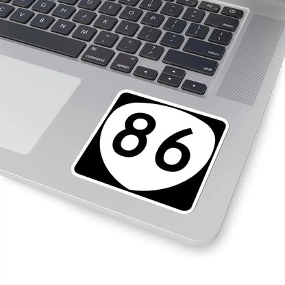 OR 86 (Oregon) (Road Sign) STICKER Vinyl Kiss-Cut Decal - The Sticker Space