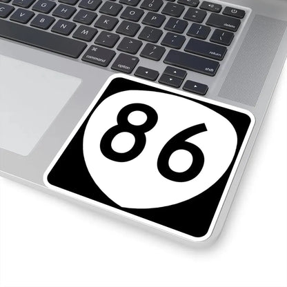 OR 86 (Oregon) (Road Sign) STICKER Vinyl Kiss-Cut Decal - The Sticker Space